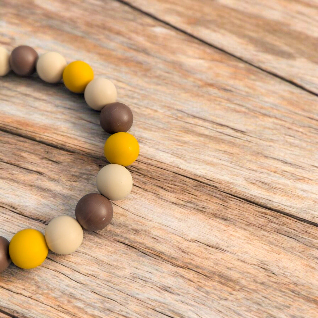 Collier "Mustard Glow"