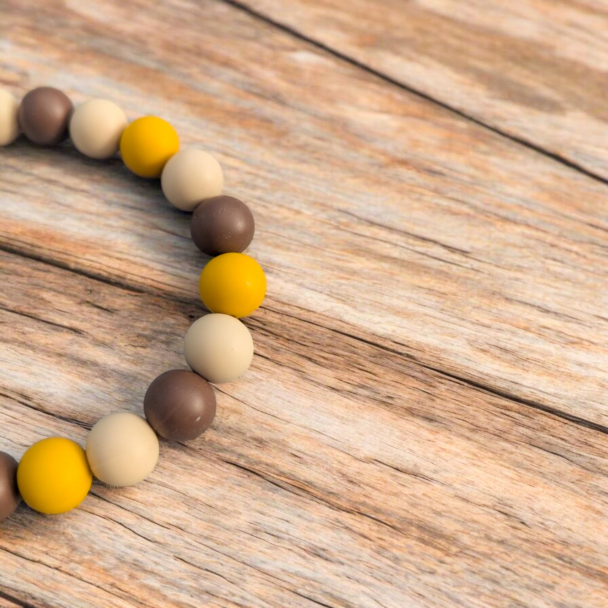 Collier "Mustard Glow"