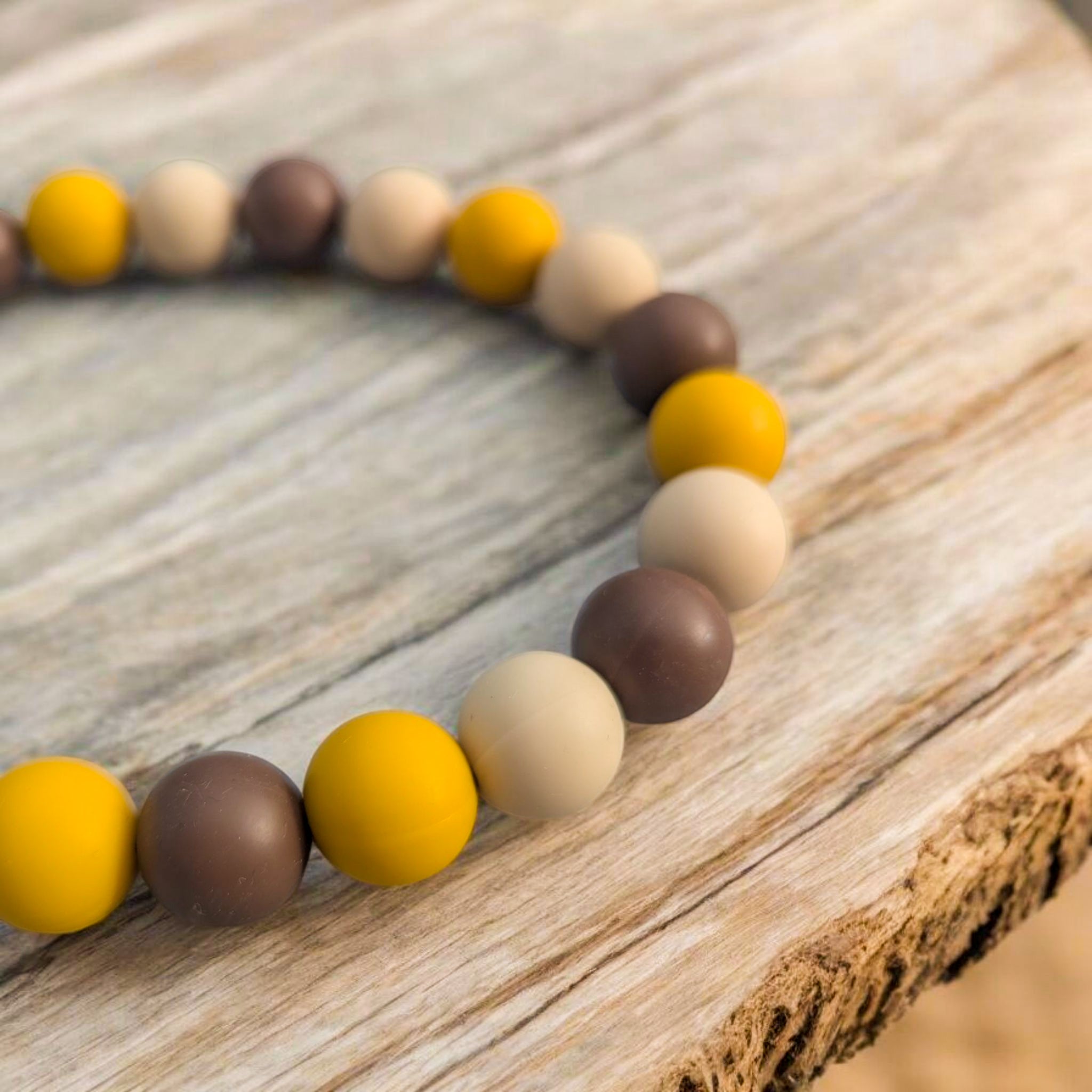Collier "Mustard Glow"
