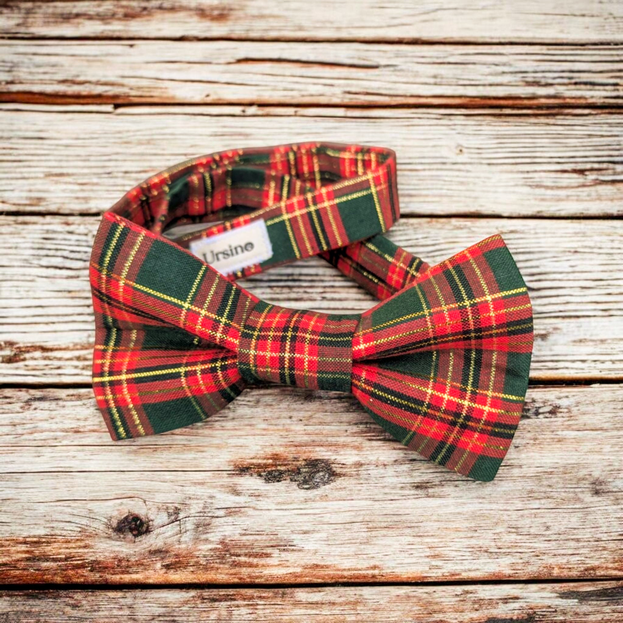Noeud papillon "Christmas plaid"