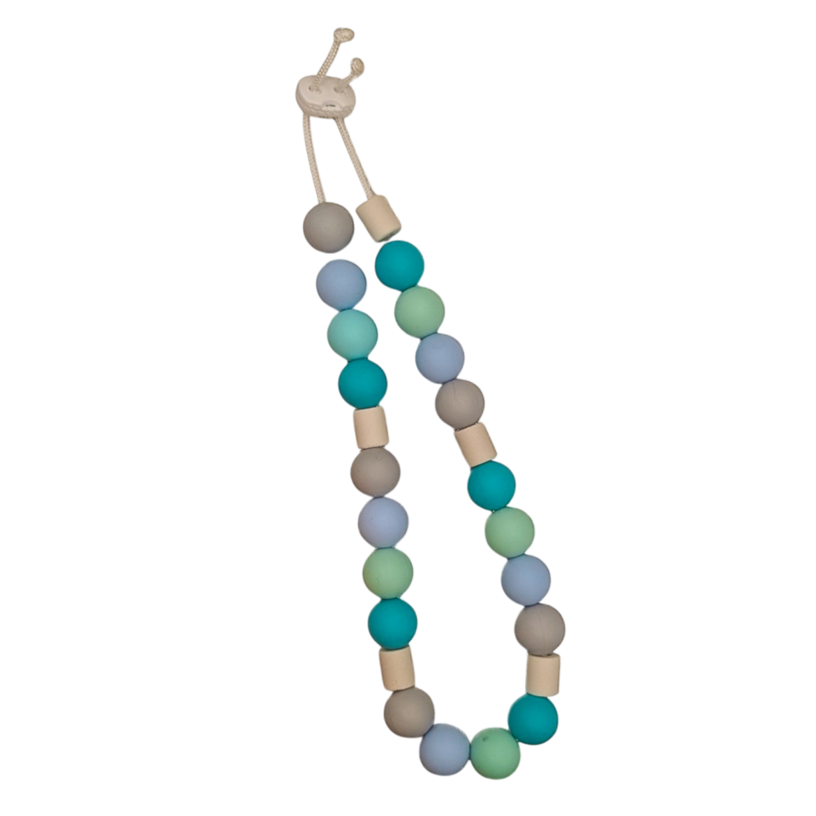 Anti-tiques en paracord et perles