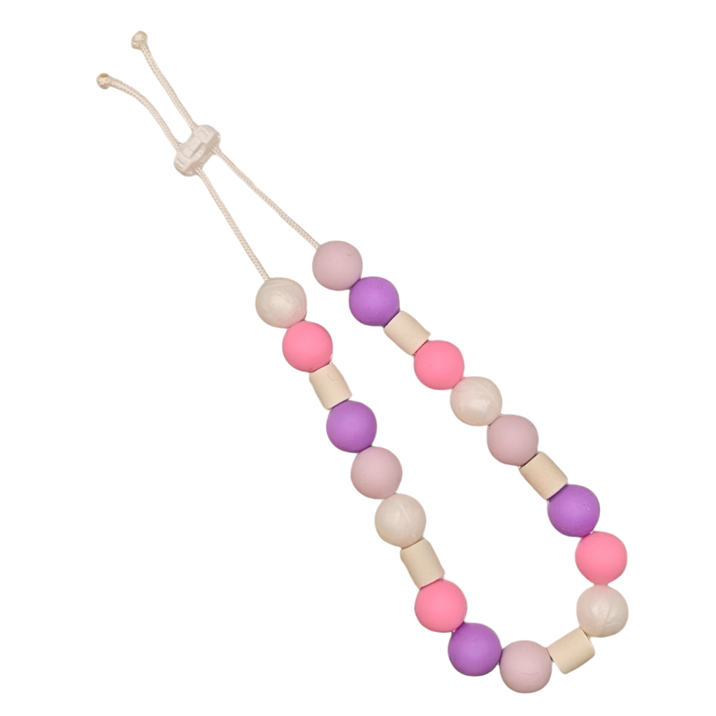 Anti-tiques en paracord et perles