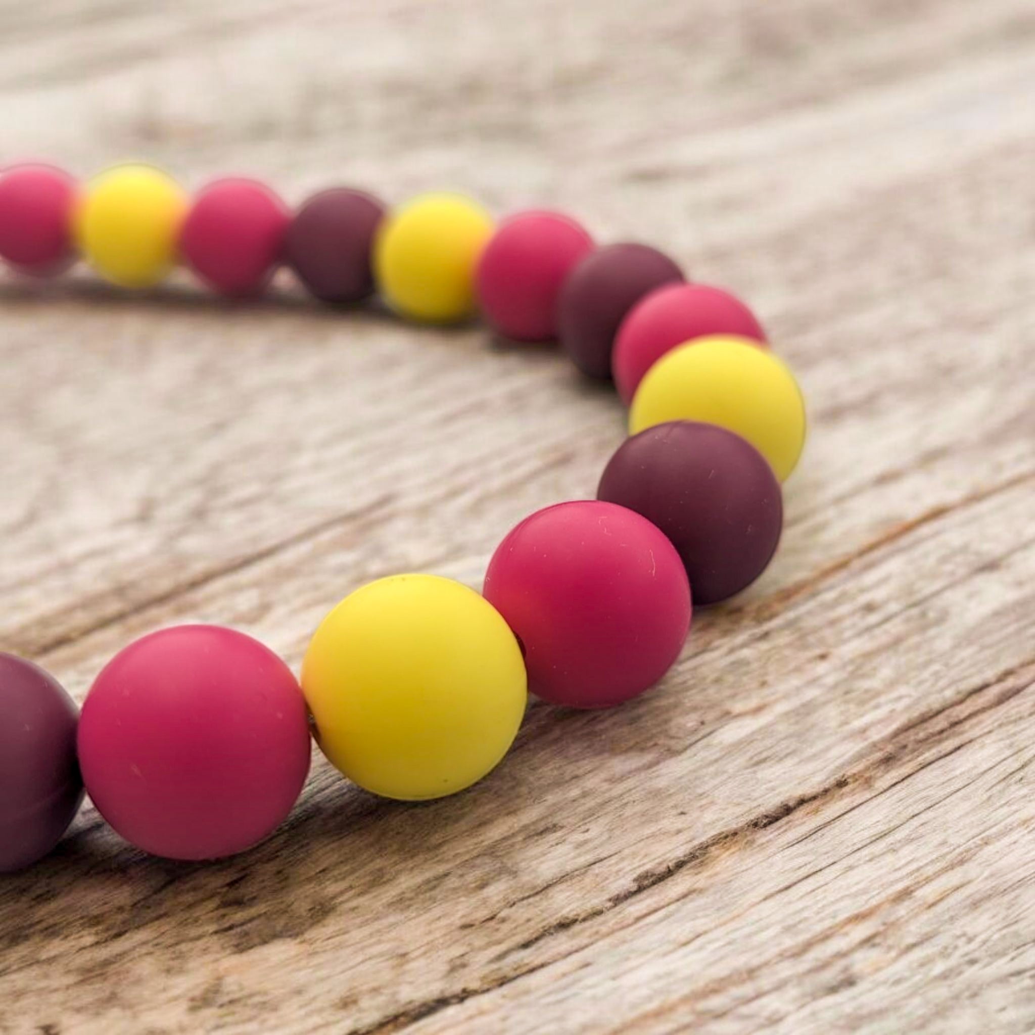 Collier "Vivid orchid"
